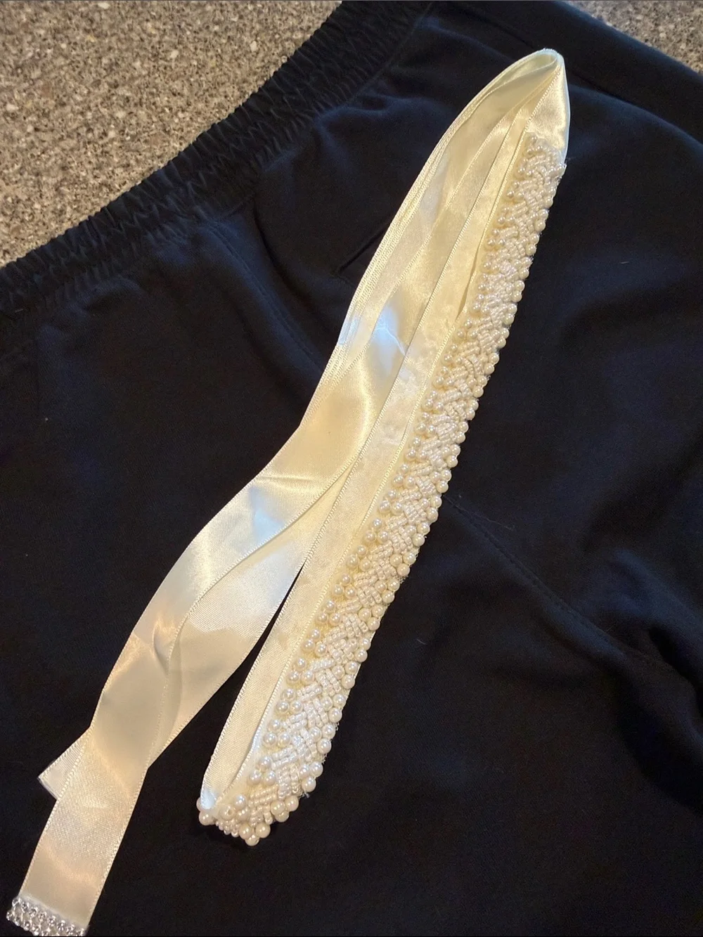 Bridal Belt Pearl